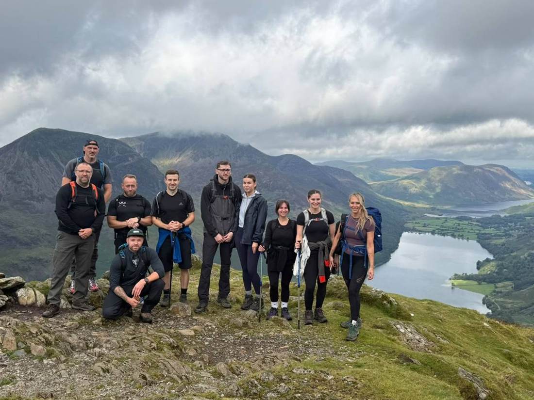 The Solna group on Fleetwith Pike